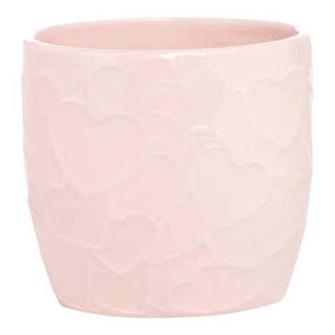 VASO CERAMICA CM.10.5 ROSA